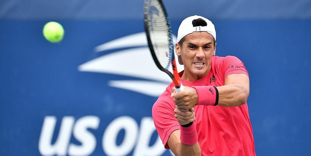 El santafesino Coria logró su primera victoria en un Grand Slam en su debut en el US Open