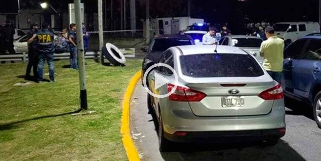 Video: el momento del tiroteo entre policías en Avellaneda
