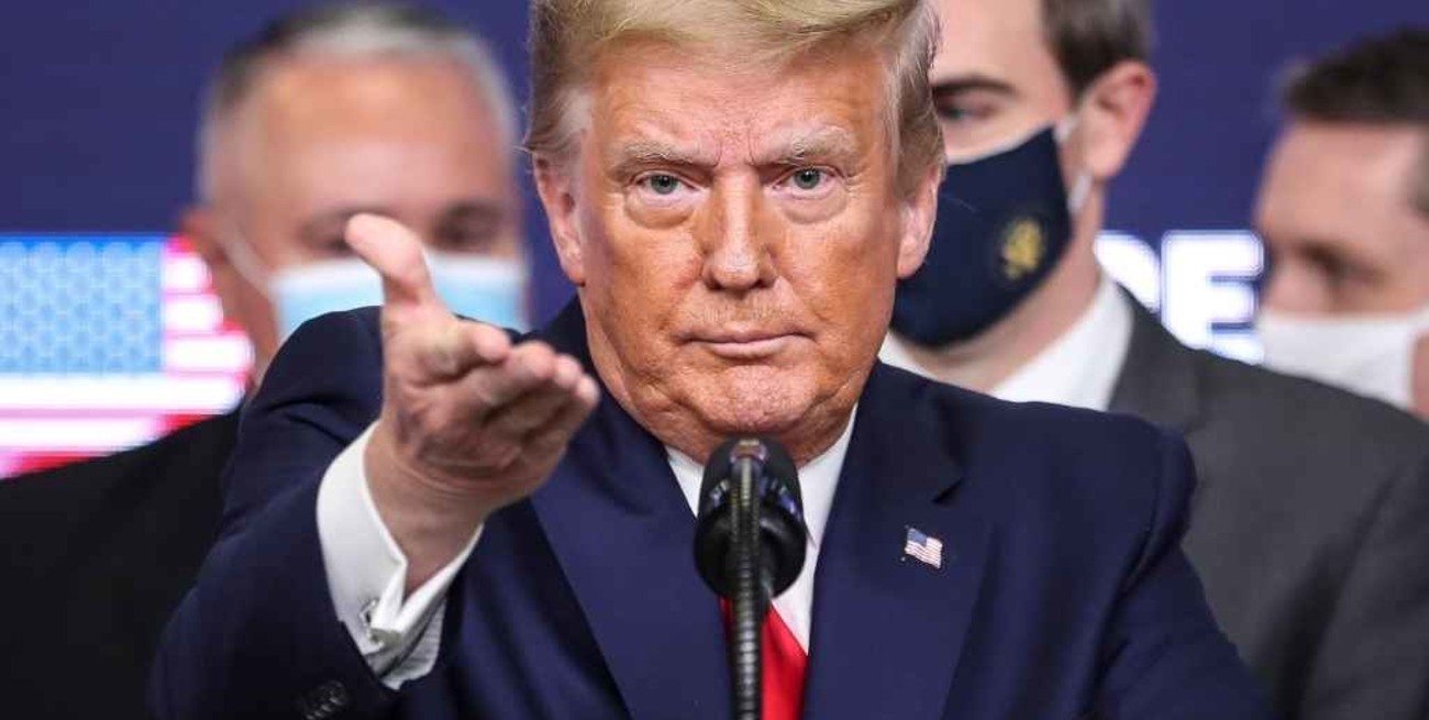 Trump sugirió que Biden podría ser un presidente "ilegítimo"  