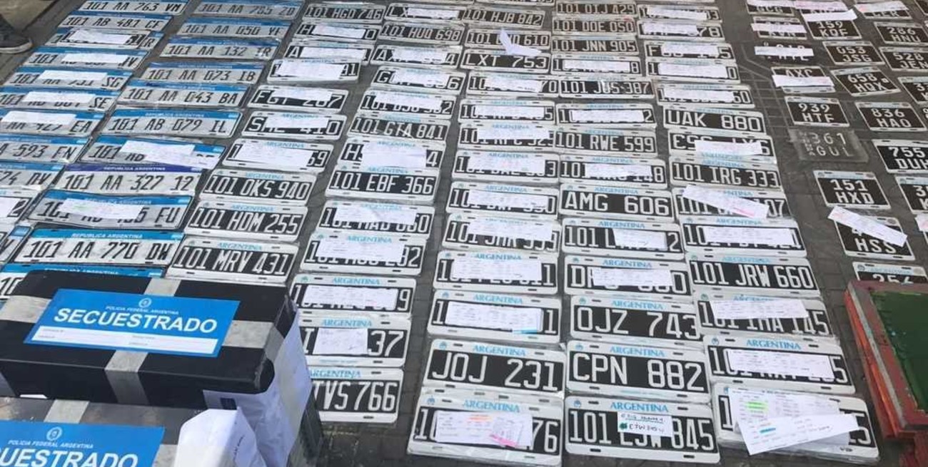 Desbarataron una fábrica de patentes truchas