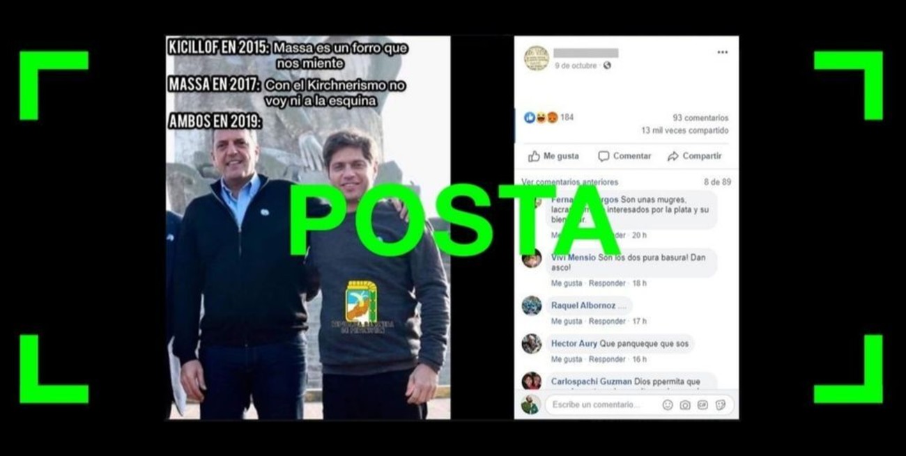 Es cierto que, cuando no eran aliados, Kicillof insultó a Massa, quien rechazaba volver al kirchnerismo 