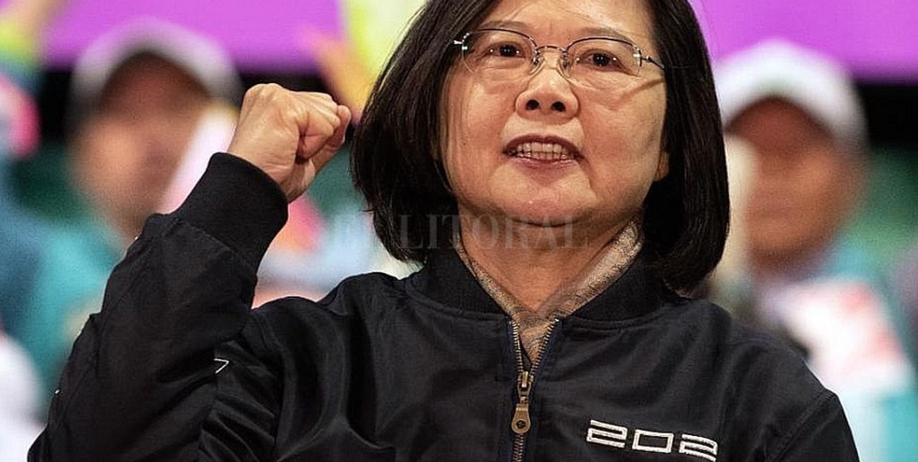 Presidenta de Taiwán agradece al electorado después de ser reelegida