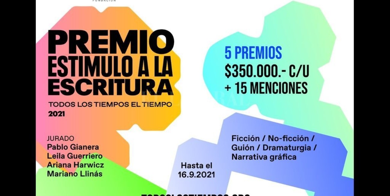 Segunda edición del Premio Estímulo a la Escritura