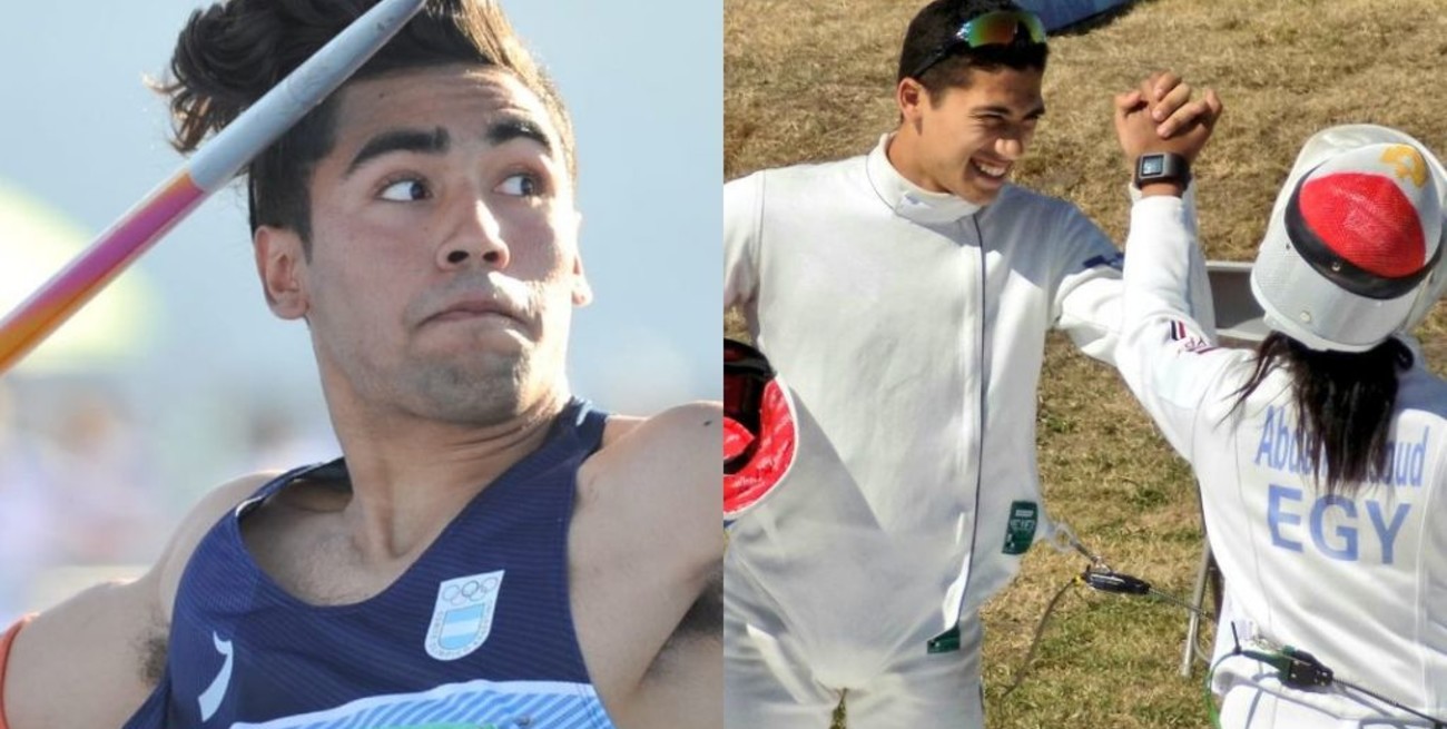 Argentina sumó dos nuevas medallas de plata en jabalina y pentatlón moderno