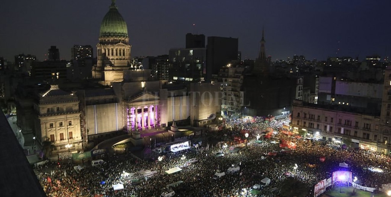 Sectores verdes y celestes convocan a vigilia y concentración en vísperas de la sesión del Senado