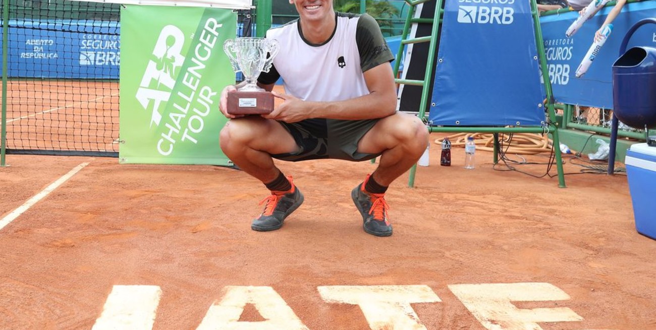 El santafesino Federico Coria ganó en Brasilia su segundo Challenger del año
