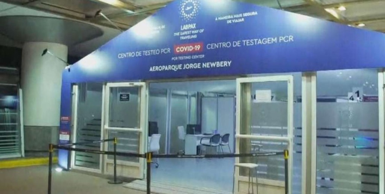 Dejó de funcionar el laboratorio de hisopados de Aeroparque