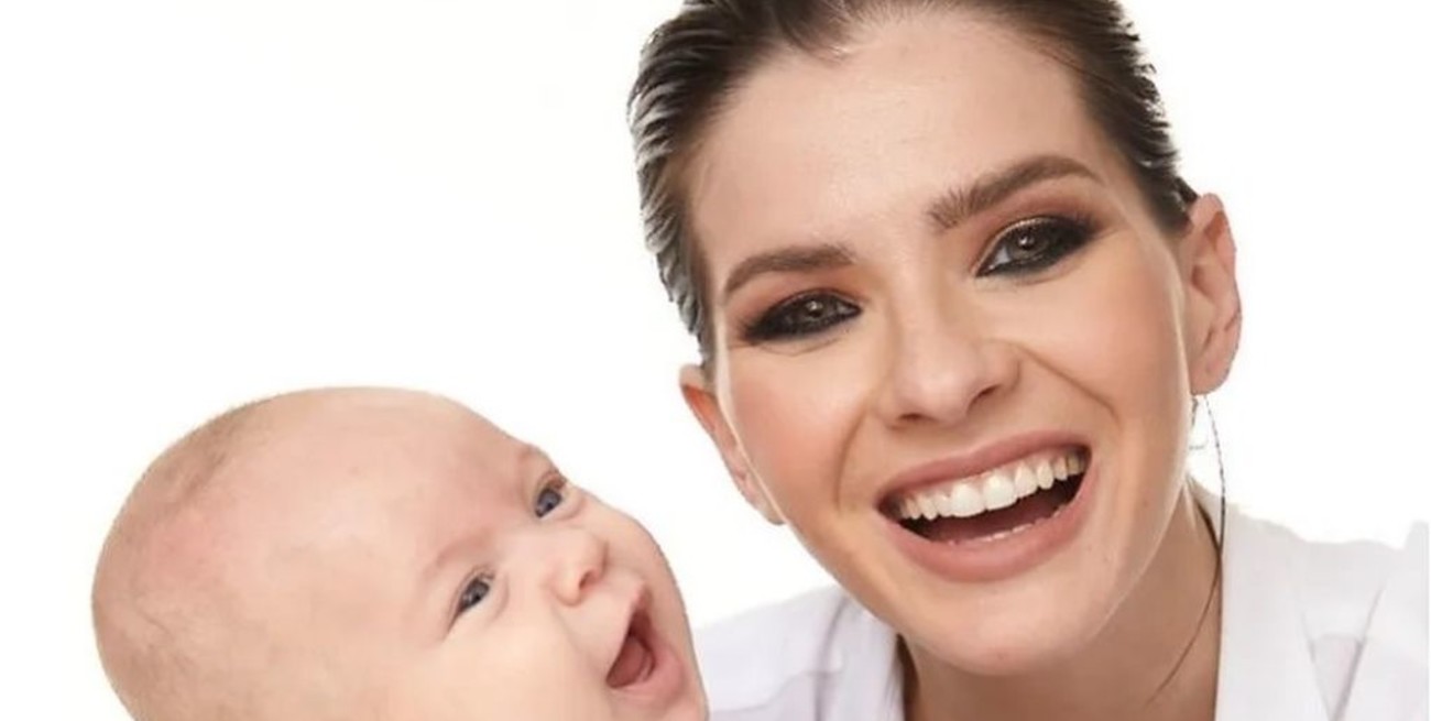 Eugenia "China" Suárez presentó a su hijo, Amancio Vicuña