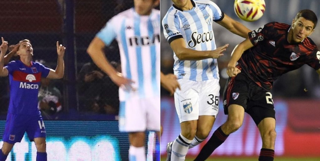 Horarios y TV: Racing recibe a Tigre y River a Atlético Tucumán