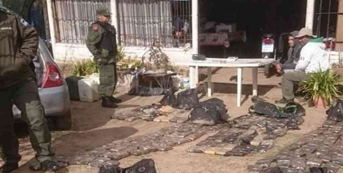 Condenados por "bajar" 291 kg de marihuana por el río Paraná