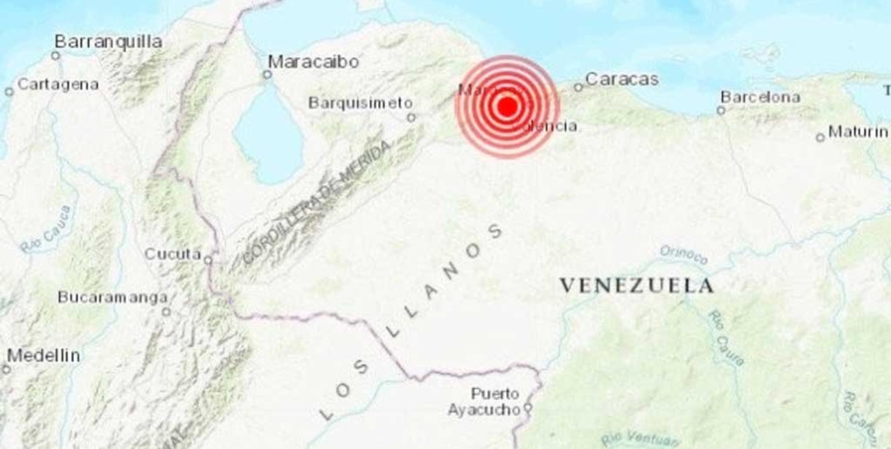 Fuerte temblor en Venezuela por un sismo