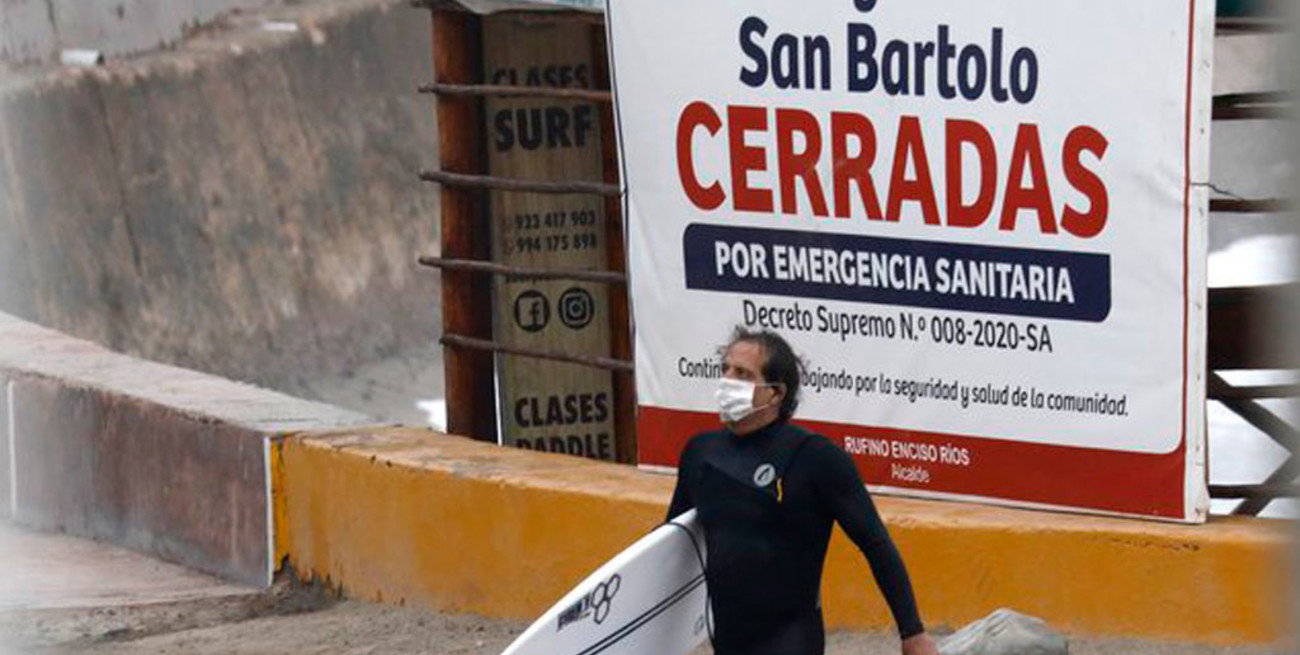 Covid-19: el gobierno peruano decidió cerrar las playas hasta el 4 de enero