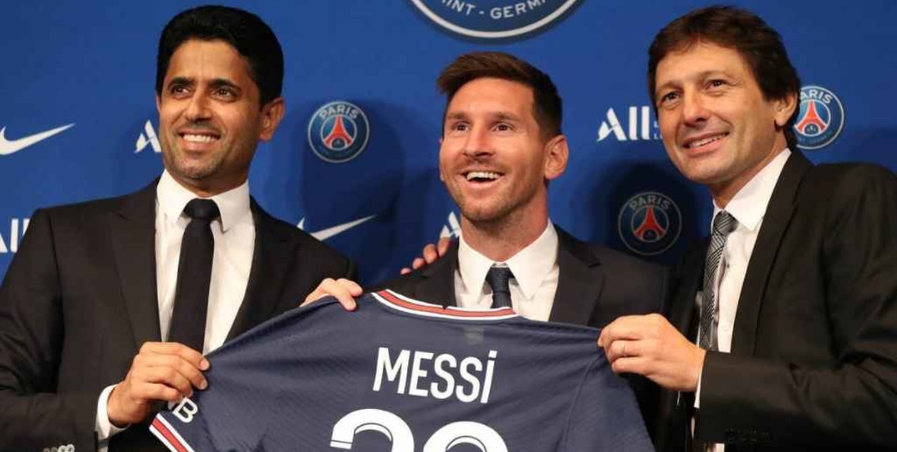 Messi compartió las primeras imágenes como jugador del PSG