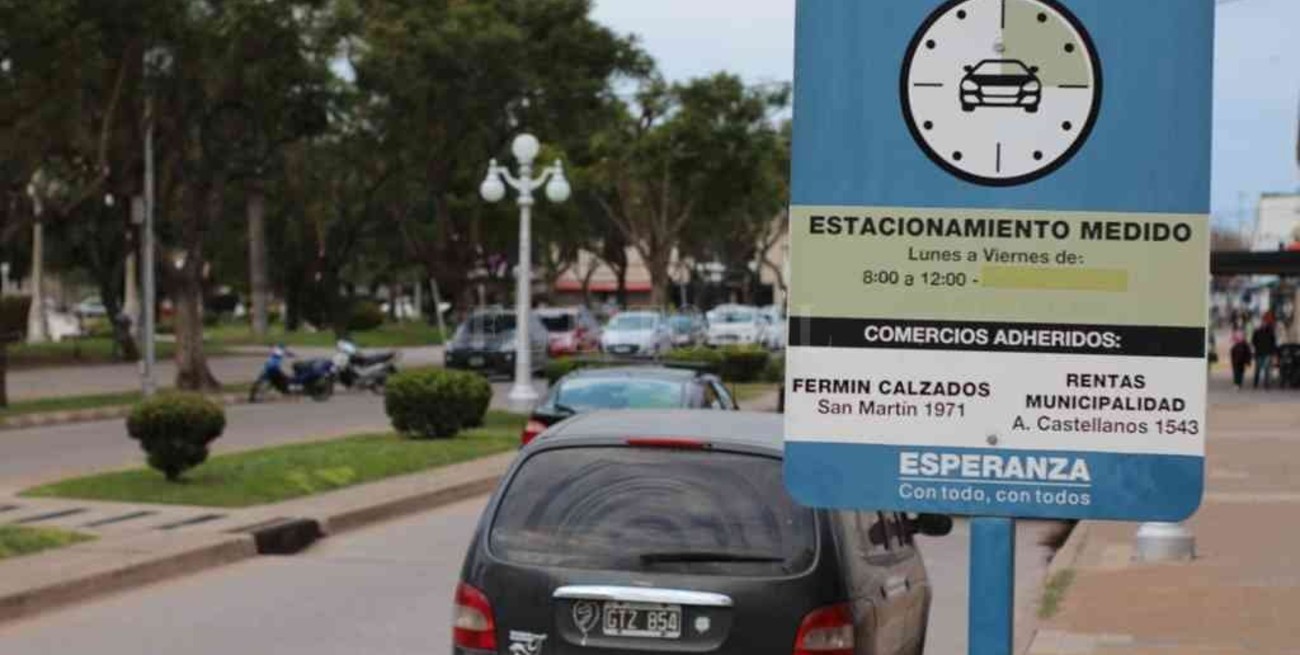 Esperanza: a partir del martes rige nuevamente el Sistema de Estacionamiento Inteligente 