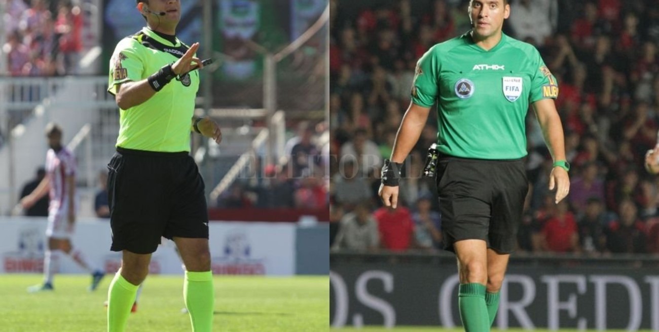 Árbitros: Herrera en Unión - Patronato y Rapallini en Rosario Central - Colón
