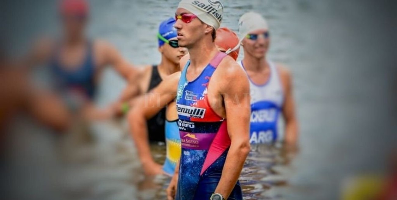 Gastón Latournerie, el nuevo exponente del triatlón santafesino