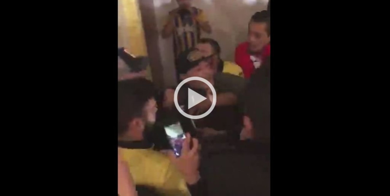 Maradona, a las piñas luego de la final perdida