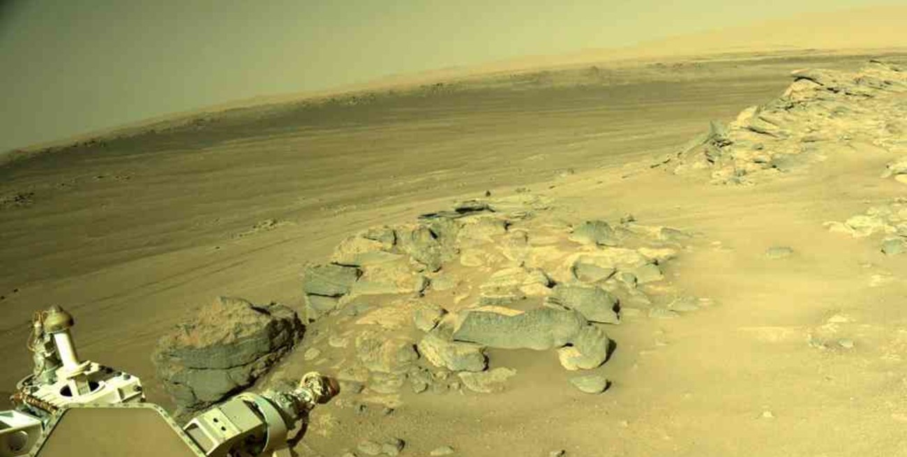 La NASA logró tomar la primera muestra de una roca en Marte con su robot