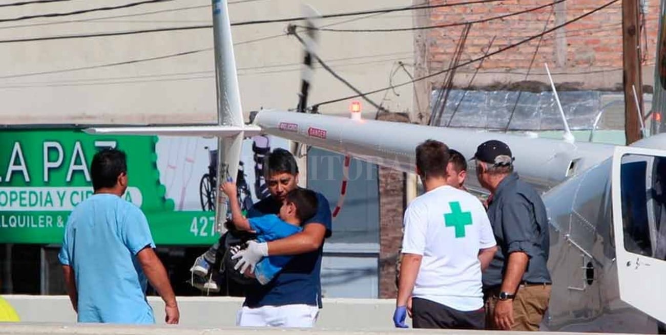 Apareció con vida el niño perdido en San Juan