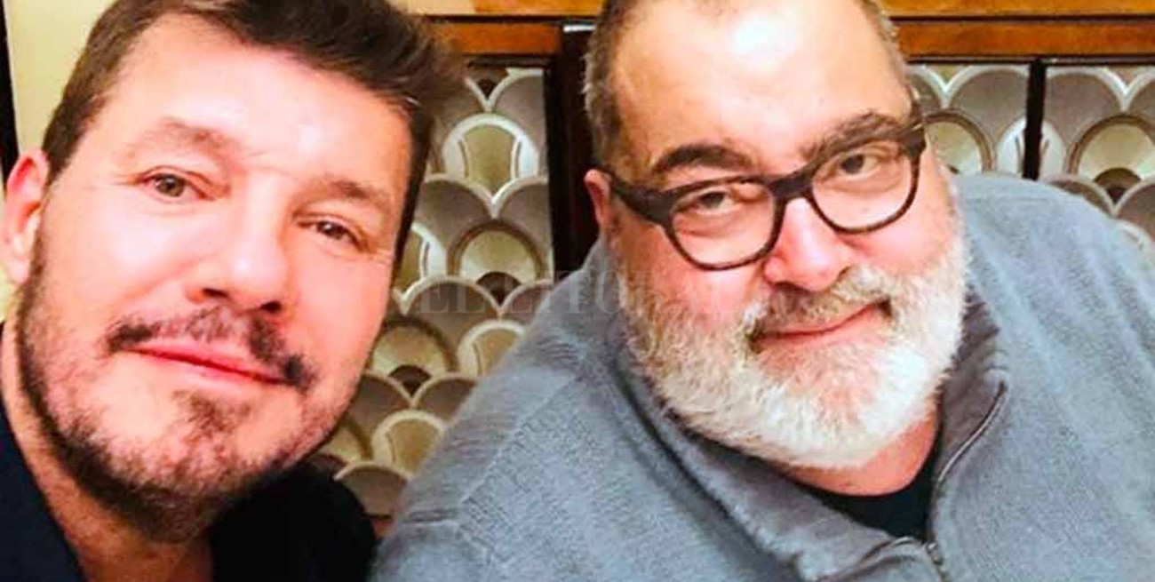 Marcelo Tinelli se juntó con Jorge Lanata