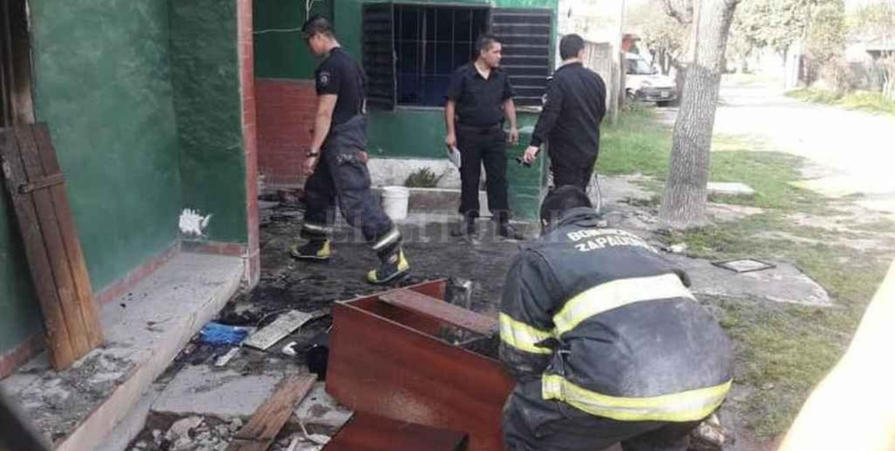 Incendio en Santo Tomé:  la causa sería accidental