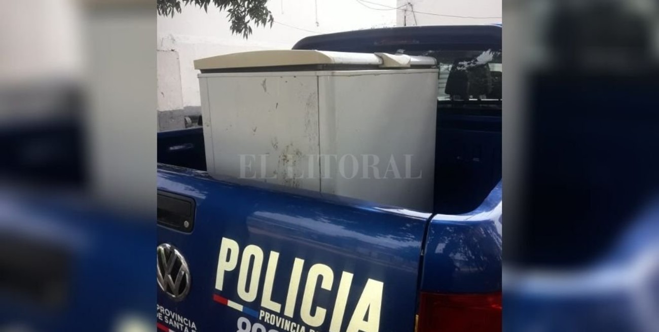 Recuperaron un freezer robado a un jardín de Los Sin Techo