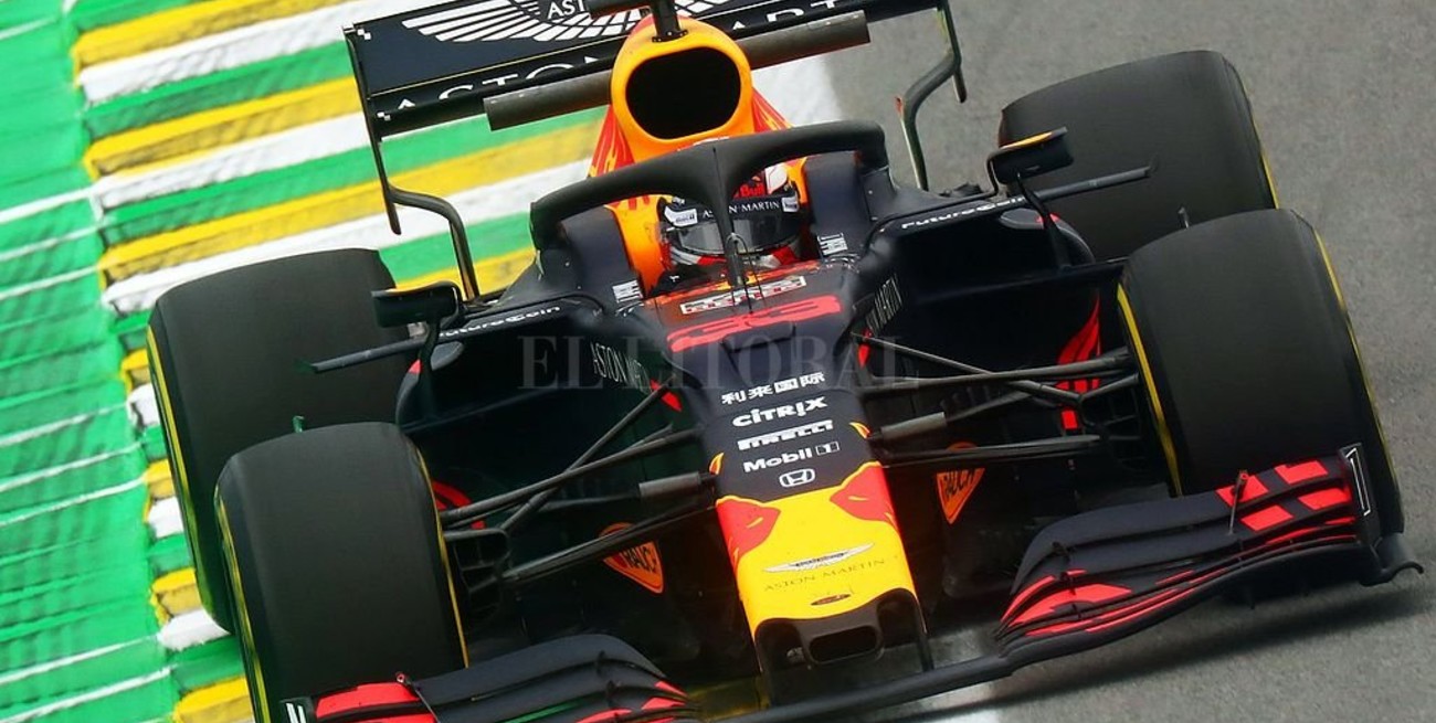 Verstappen ganó de punta a punta en Brasil