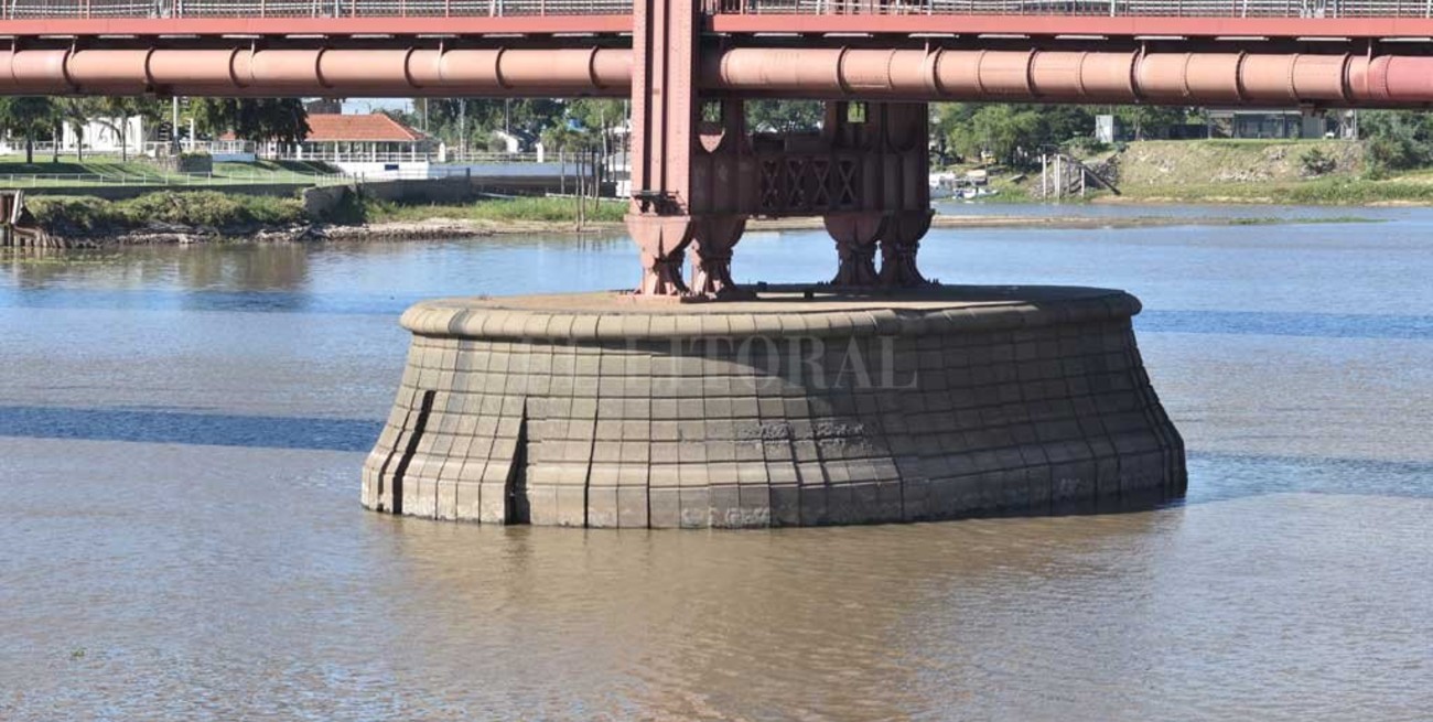 El Río Paraná volvió a bajar y quedó en 1,18 mts