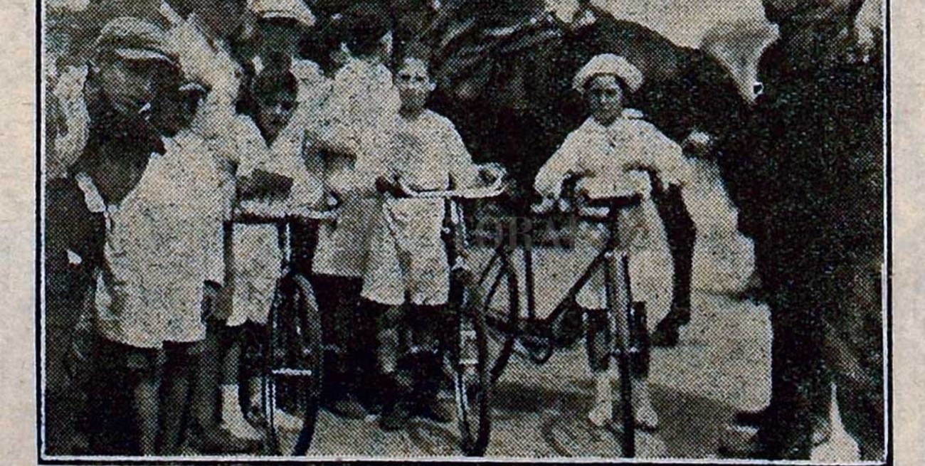 Una carrera infantil, una huella en niños santafesinos en el verano de 1927