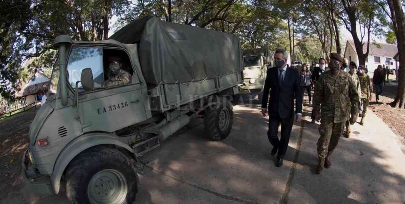 Rossi: "Éste es el mayor despliegue desde la vuelta de la democracia"