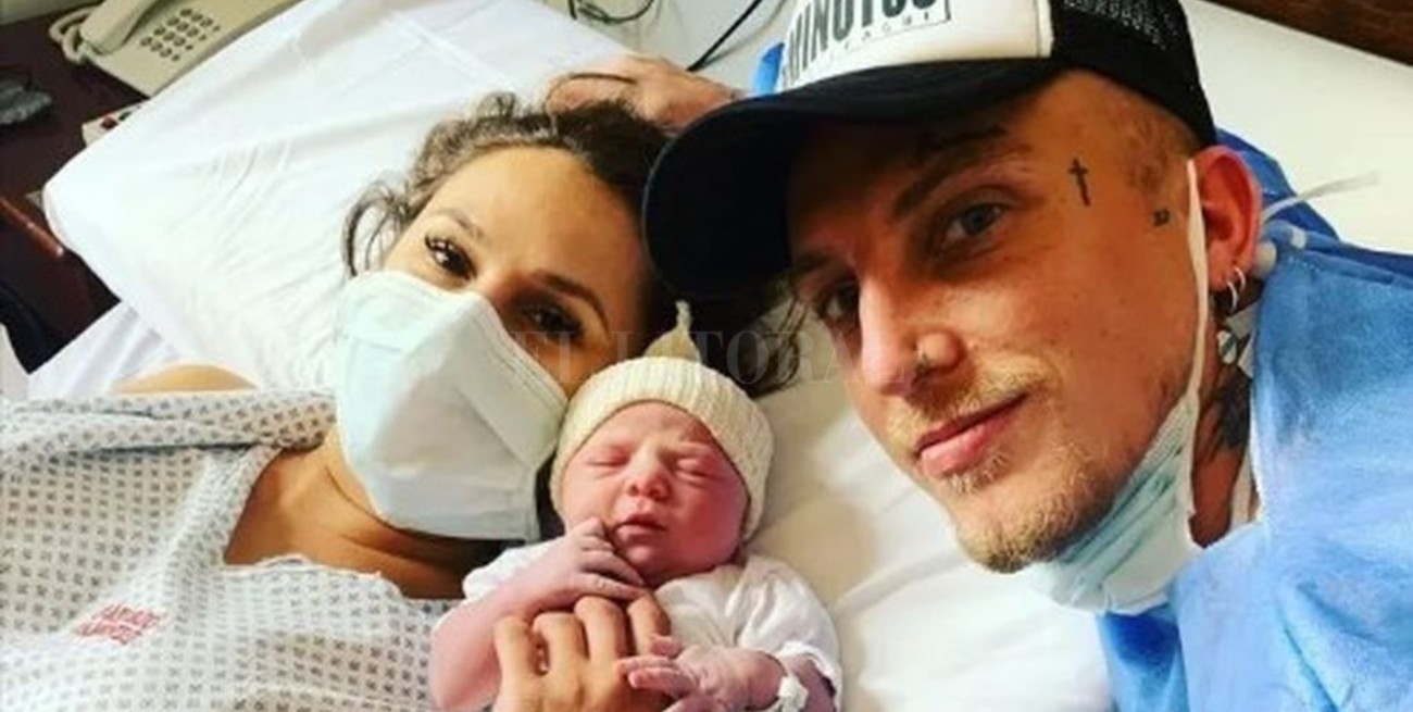 Nació Abril, la bebé de El Polaco y Barby Silenzi