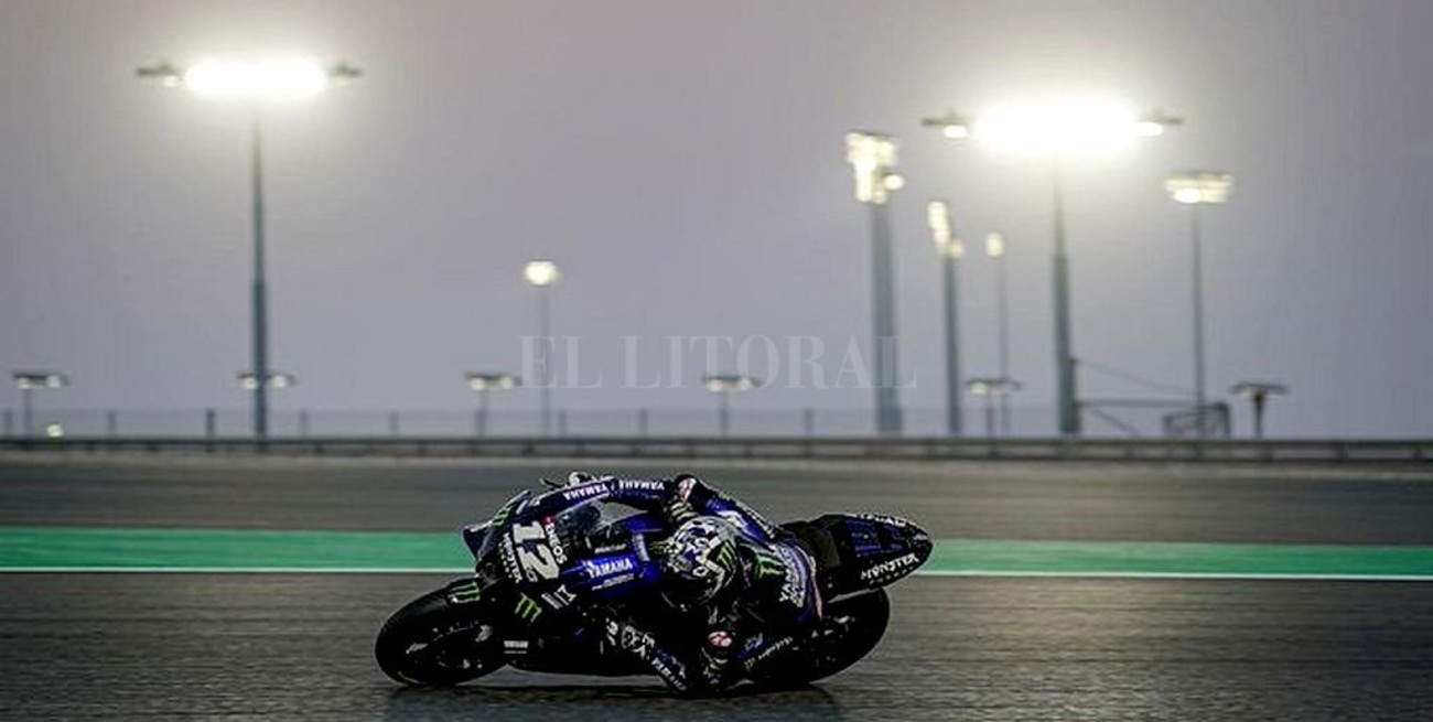 Viñales fue el más veloz en los ensayos del Moto GP en Qatar