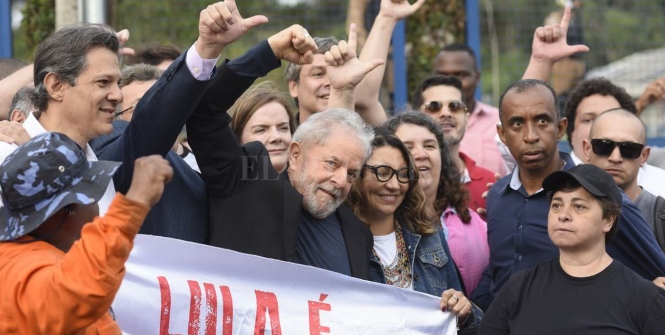 Liberaron a Lula por orden de la Justicia
