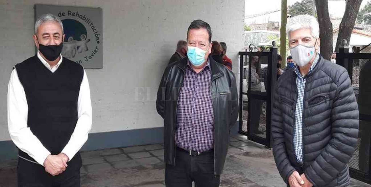 Baucero participó de la asunción del nuevo normalizador del Samco San Javier