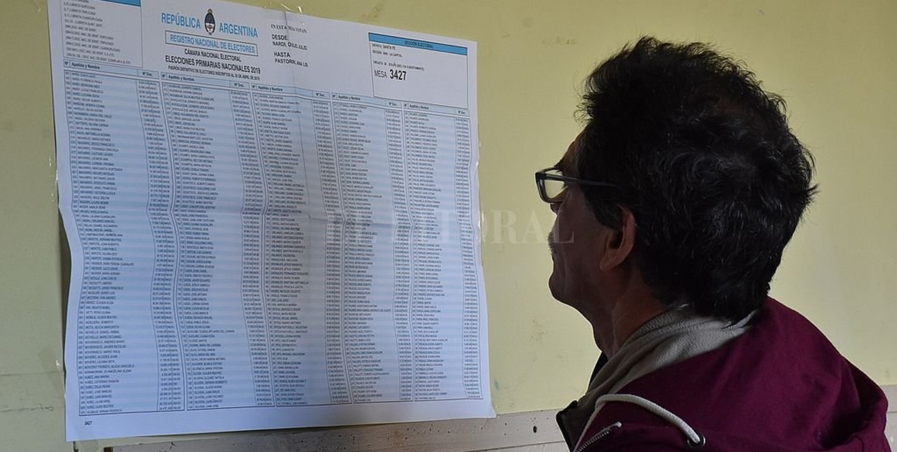 Dónde voto en Corrientes: consultá el padrón para votar en las PASO y las Elecciones 2021