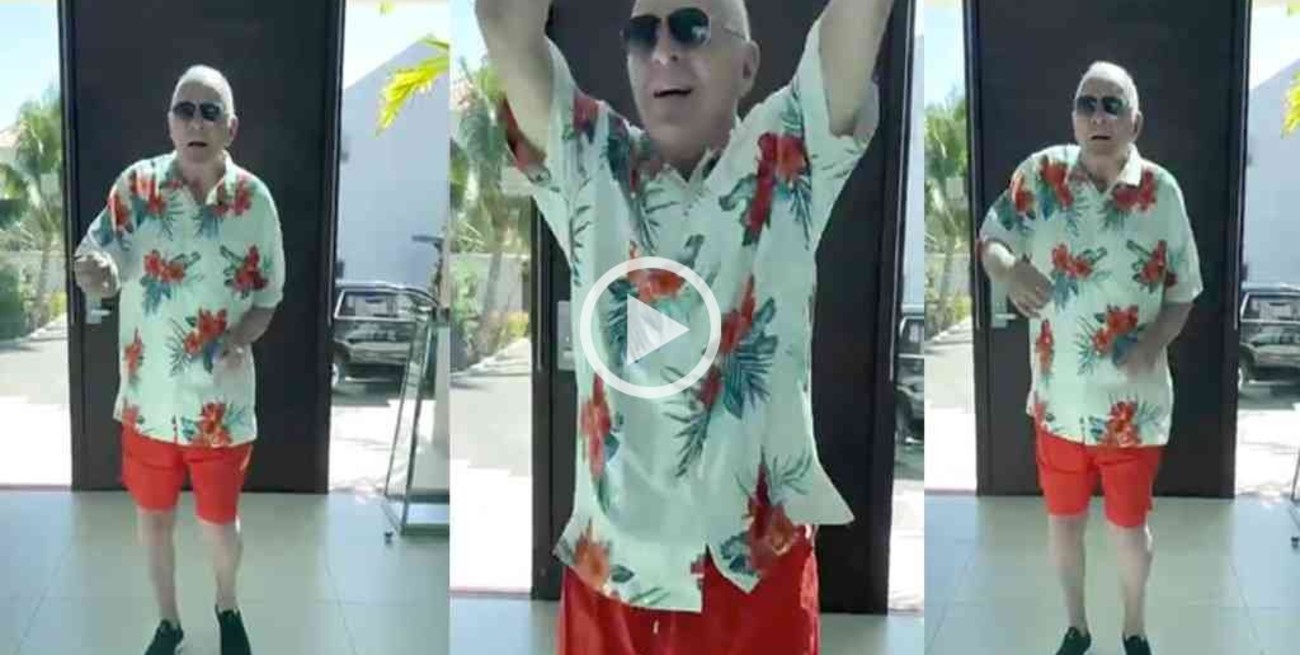 Video: Anthony Hopkins sorprendió a sus seguidores bailando al ritmo de la salsa