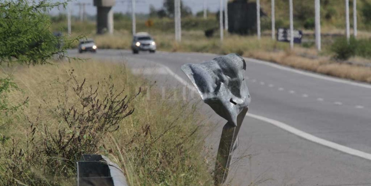 Ruta 168: falta mantenimiento entre La Guardia y el Túnel