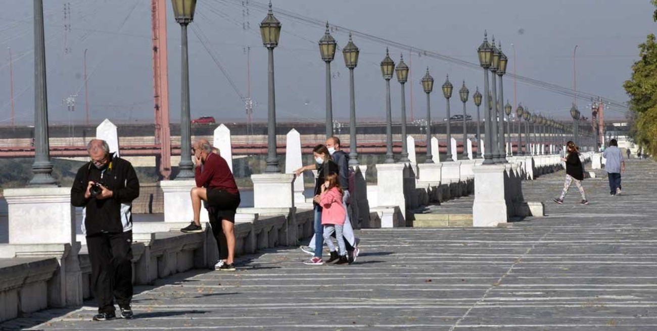 Tras 44 jornadas sin casos, en la ciudad de Santa Fe autorizan por tres días las salidas recreativas