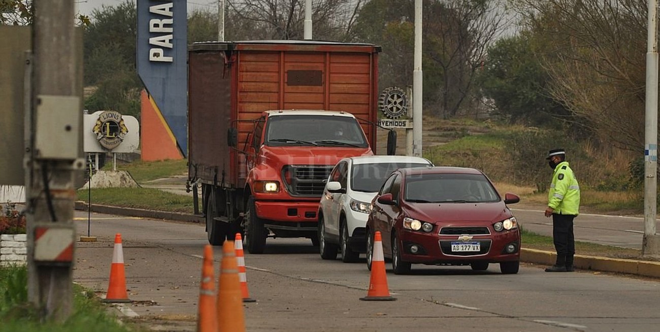 Por no contar con el hisopado negativo ya fueron "rebotados" 257 vehículos de Paraná