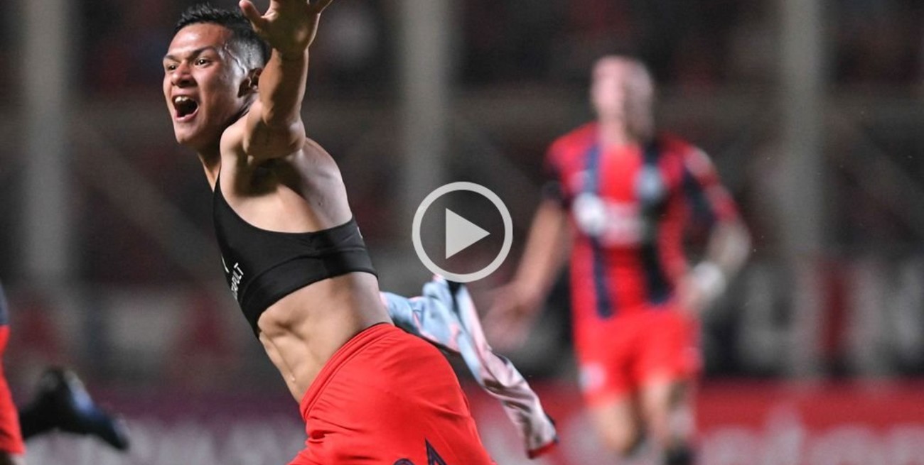 San Lorenzo venció a Palmeiras y es líder del grupo F