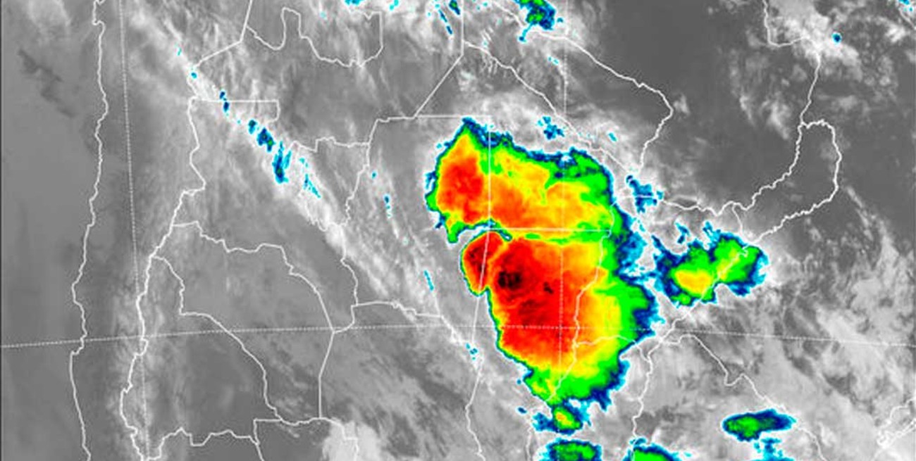 Así avanza la tormenta en Santa Fe