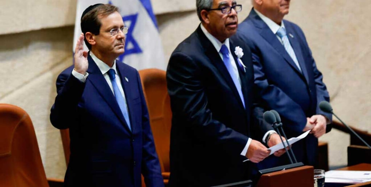 Isaac Herzog juró su cargo como presidente de Israel