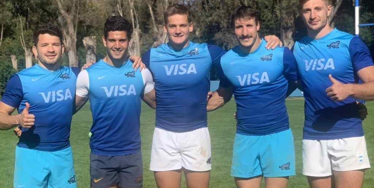 Los Pumas '7s entrenan en Estados Unidos