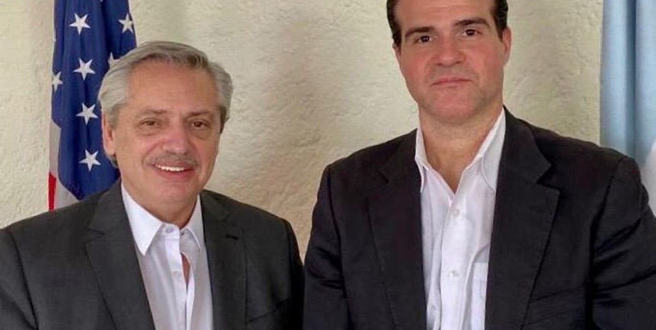 Alberto Fernández se reunió con un asesor de Trump
