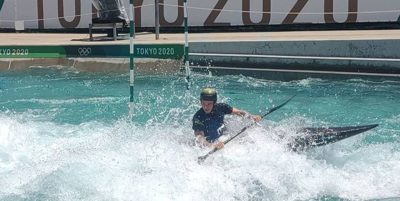Canotaje: el argentino Rossi quedó a un puesto de las semifinales y fue eliminado