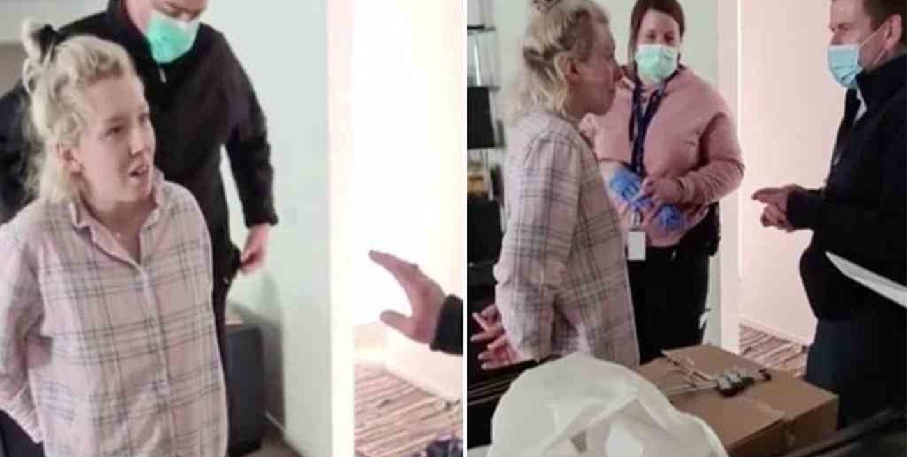 Indignación en Australia tras el arresto de una embarazada por oponerse a las restricciones