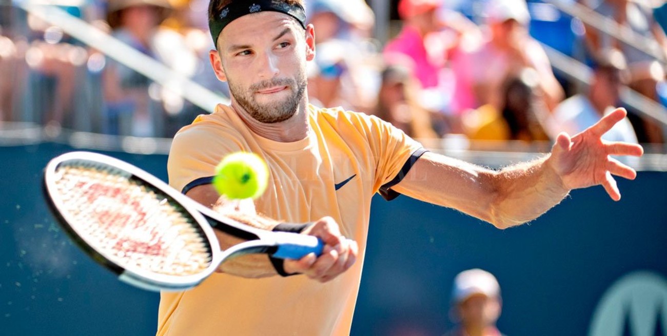 El tenista Dimitrov superó el coronavirus