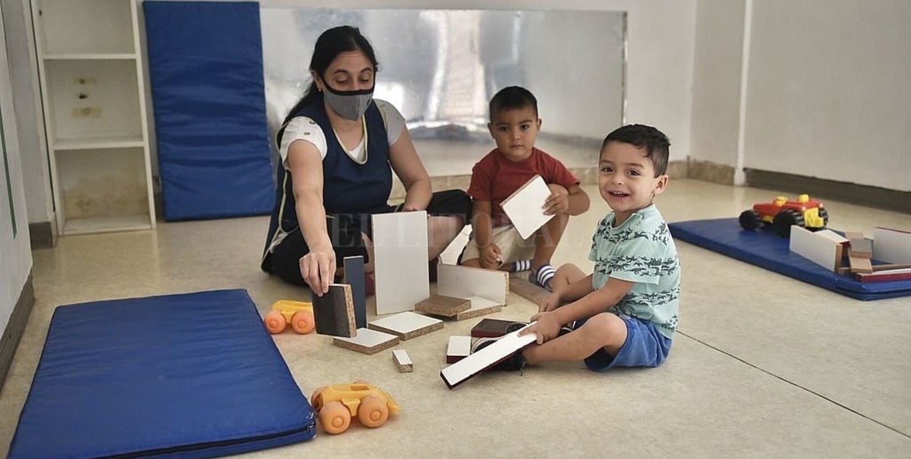 Los más chicos volvieron a sus salitas