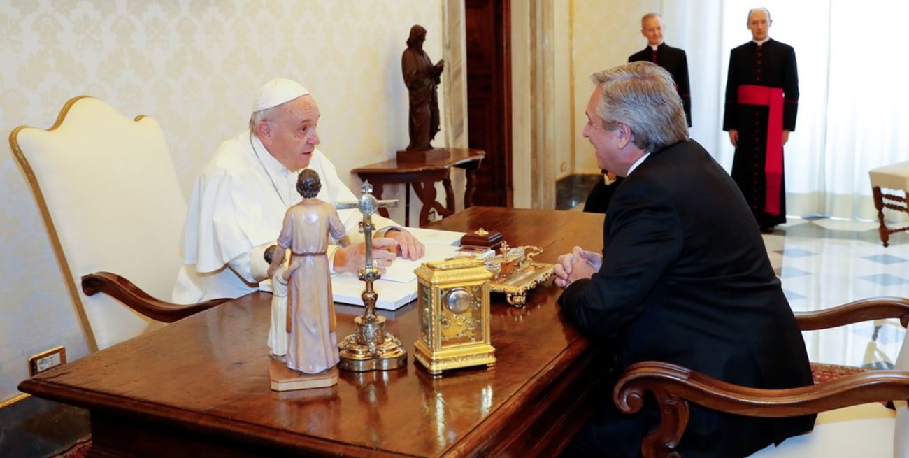 Fernández: "Con el Papa tenemos la obsesión de terminar con la disputa entre los argentinos"