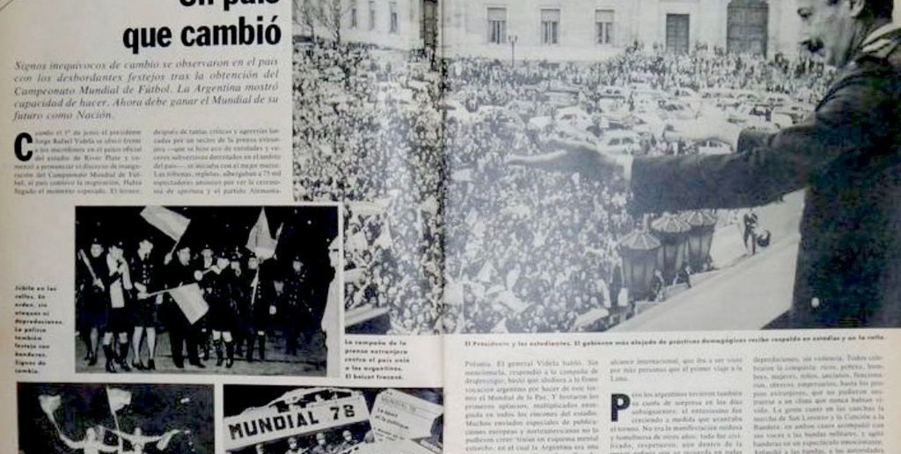 Como método de distracción, el Mundial 78 cumplió su objetivo